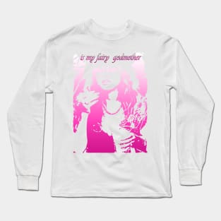 Pink Stevie Nicks Long Sleeve T-Shirt